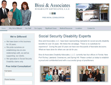 Tablet Screenshot of bissiandassociates.com